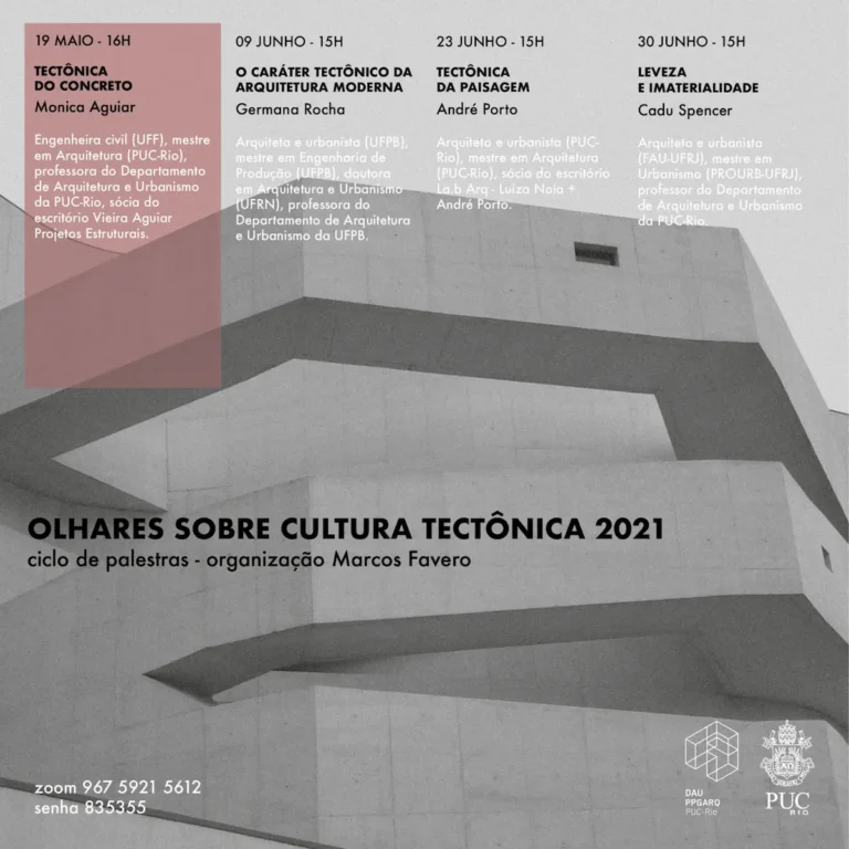 Palestra 2021 Tectônica do concreto